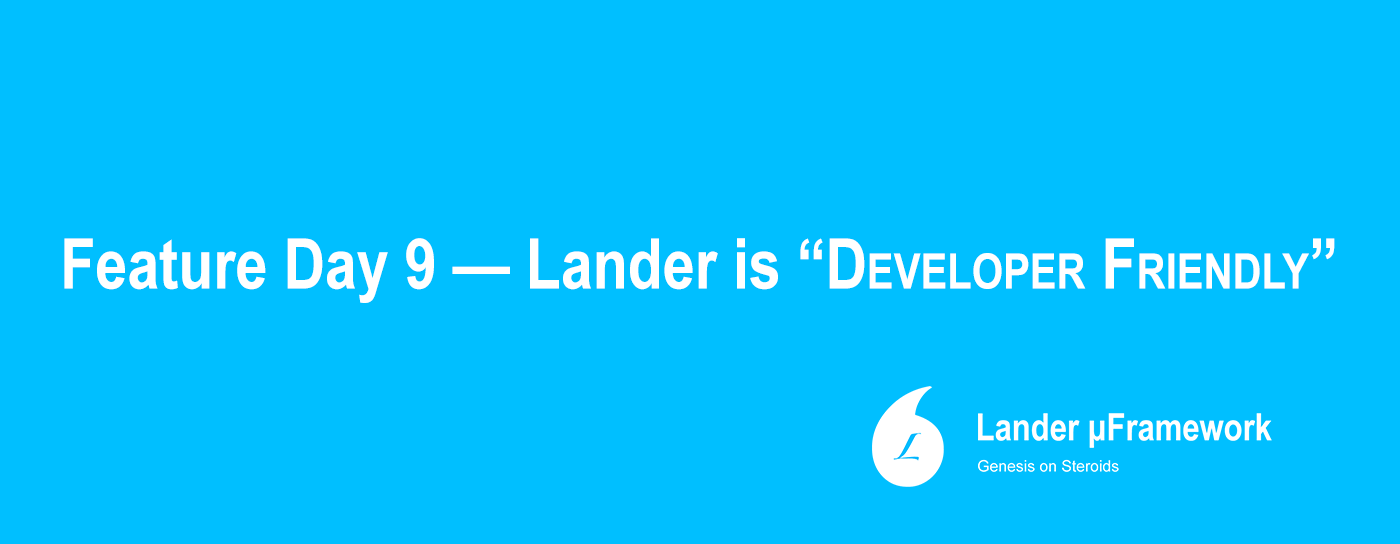 lander for developers